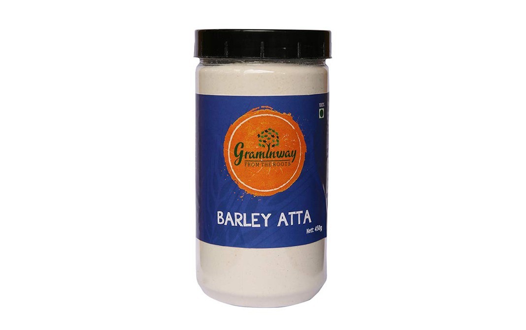 Graminway Barley Atta    Plastic Jar  450 grams